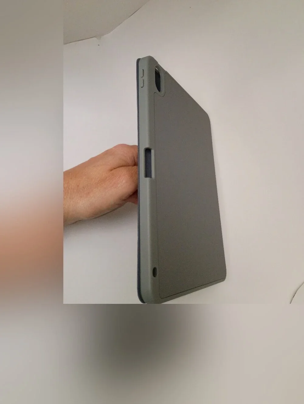 Gray iPad Air 4th Generation Case with Tri-Fold Stand